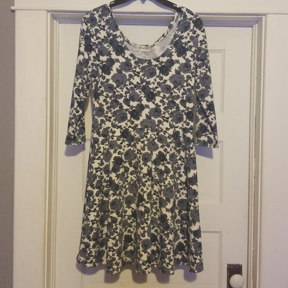Floral Skater dress